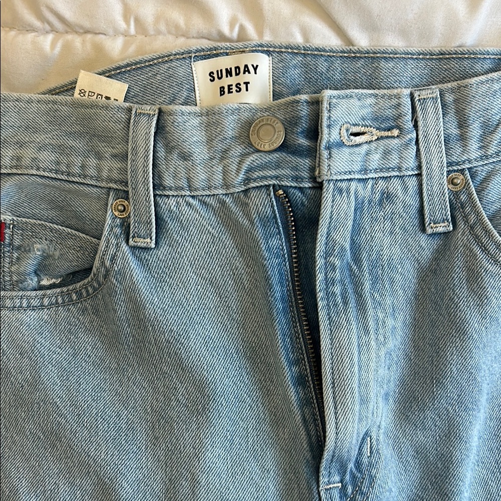 Sunday Best Light Wash Denim Jeans